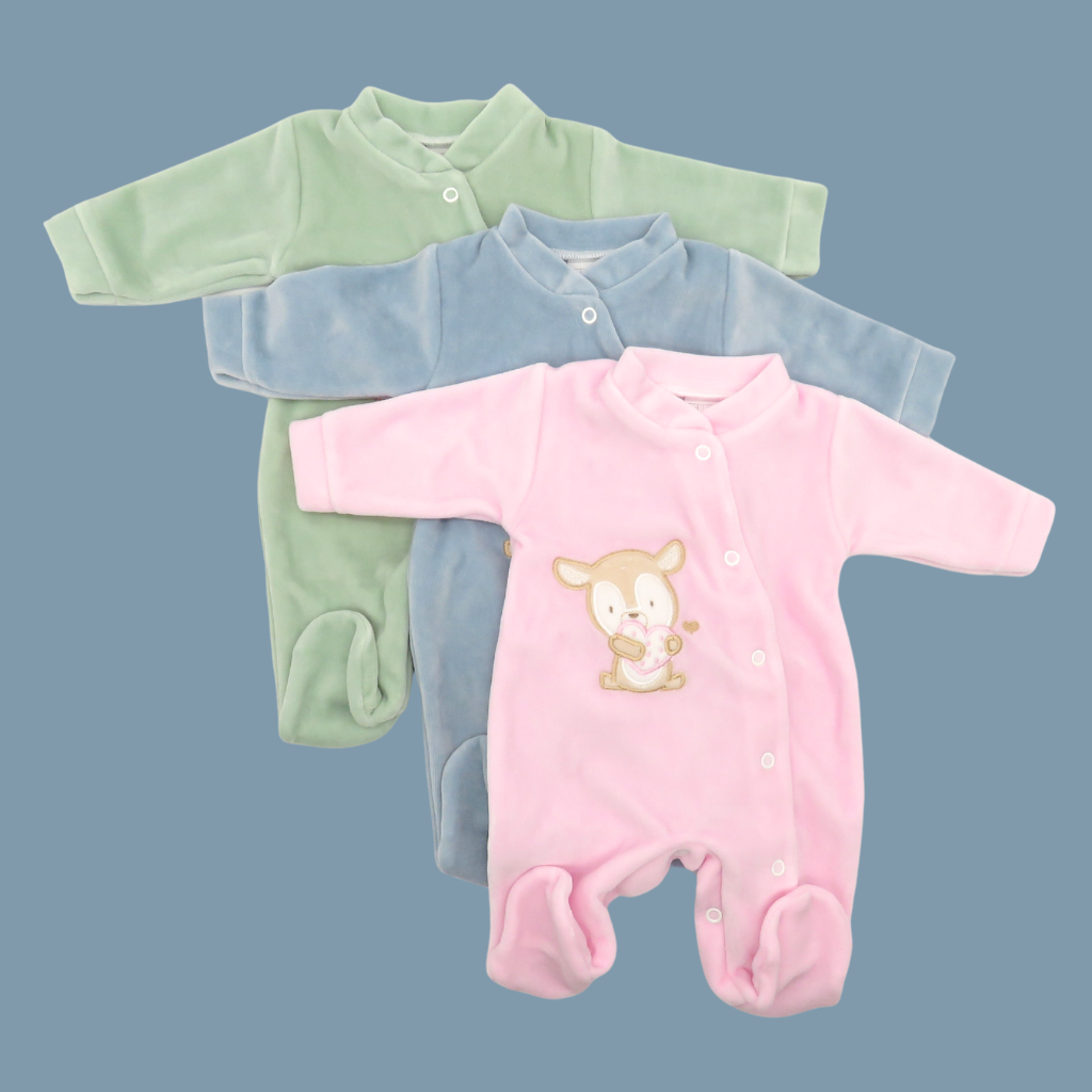 babygrow laminado bordado coelho coração