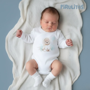 Body Com Carda Ursinho no Outono