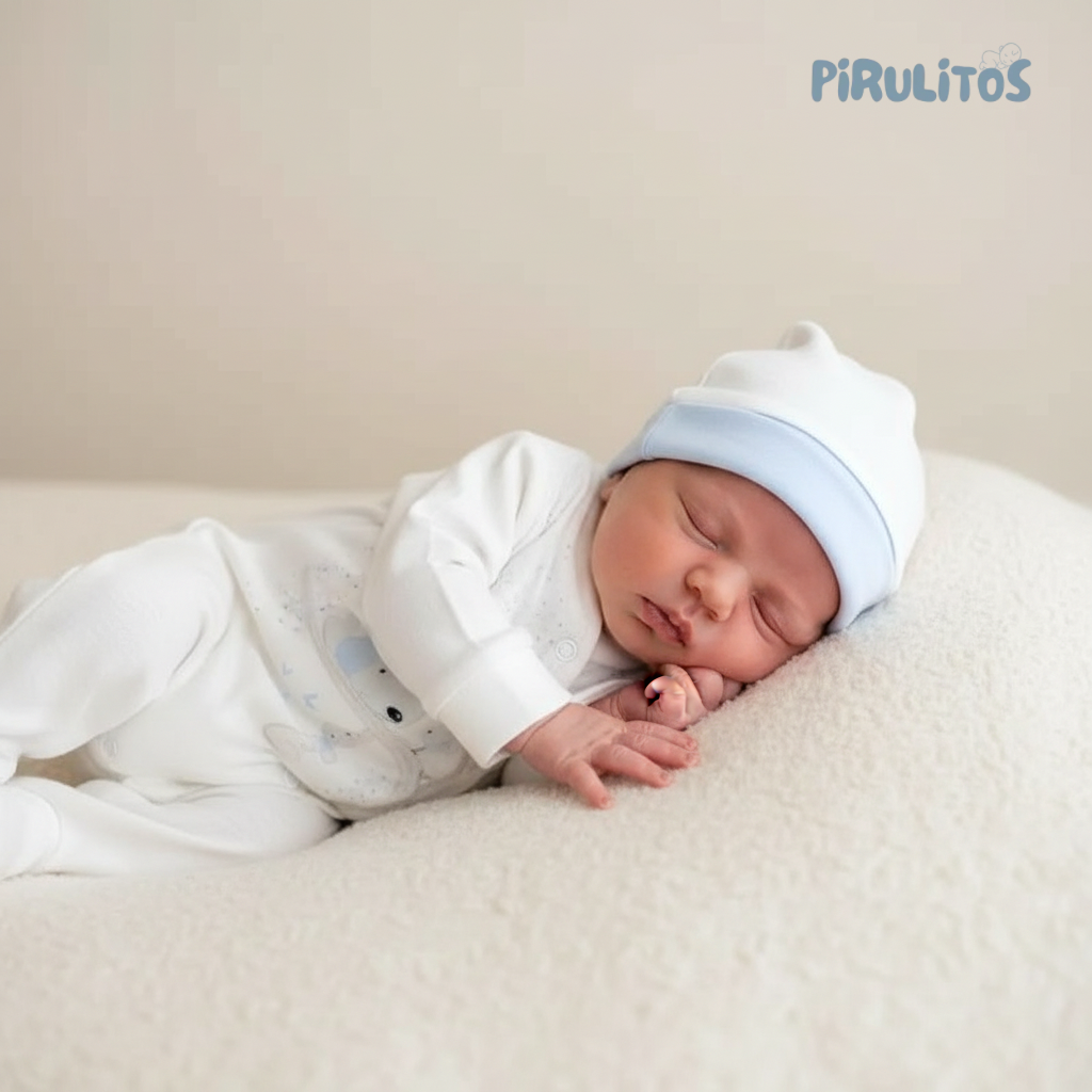 Conjunto 1ª Roupinha Bebé Cardado Amigos à Conversa