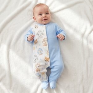 Babygrow Veludo Amiguinhos Divertidos