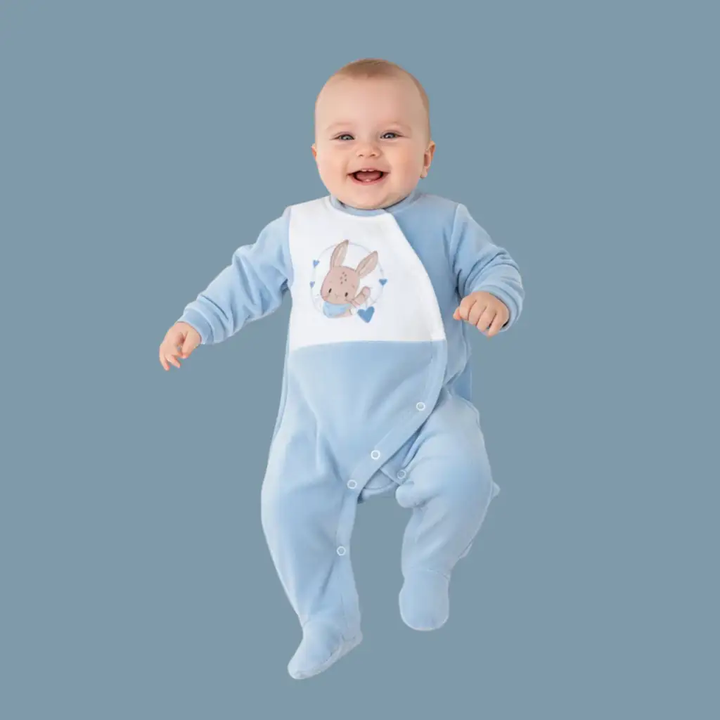 Babygrow Veludo Coelho Malandreco - Image 3