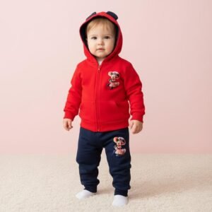 Fato Treino Minnie Cardado Casaco e Calça