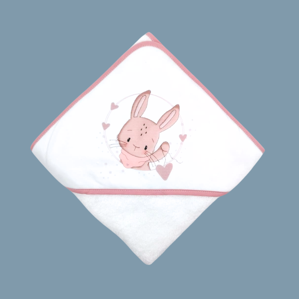 Toalha Bebé Coelho Malandreco