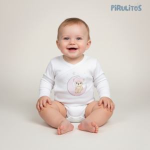 Body Com Carda Ursinho na Lua