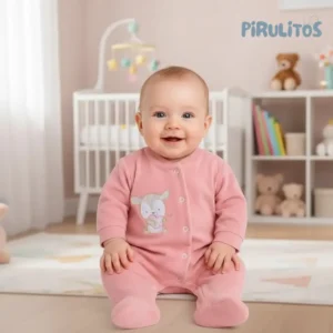 Babygrow Bordado Coelho Coração