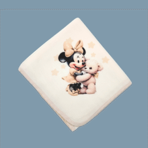 Fralda Bebé Mickey e Minie Ursinho