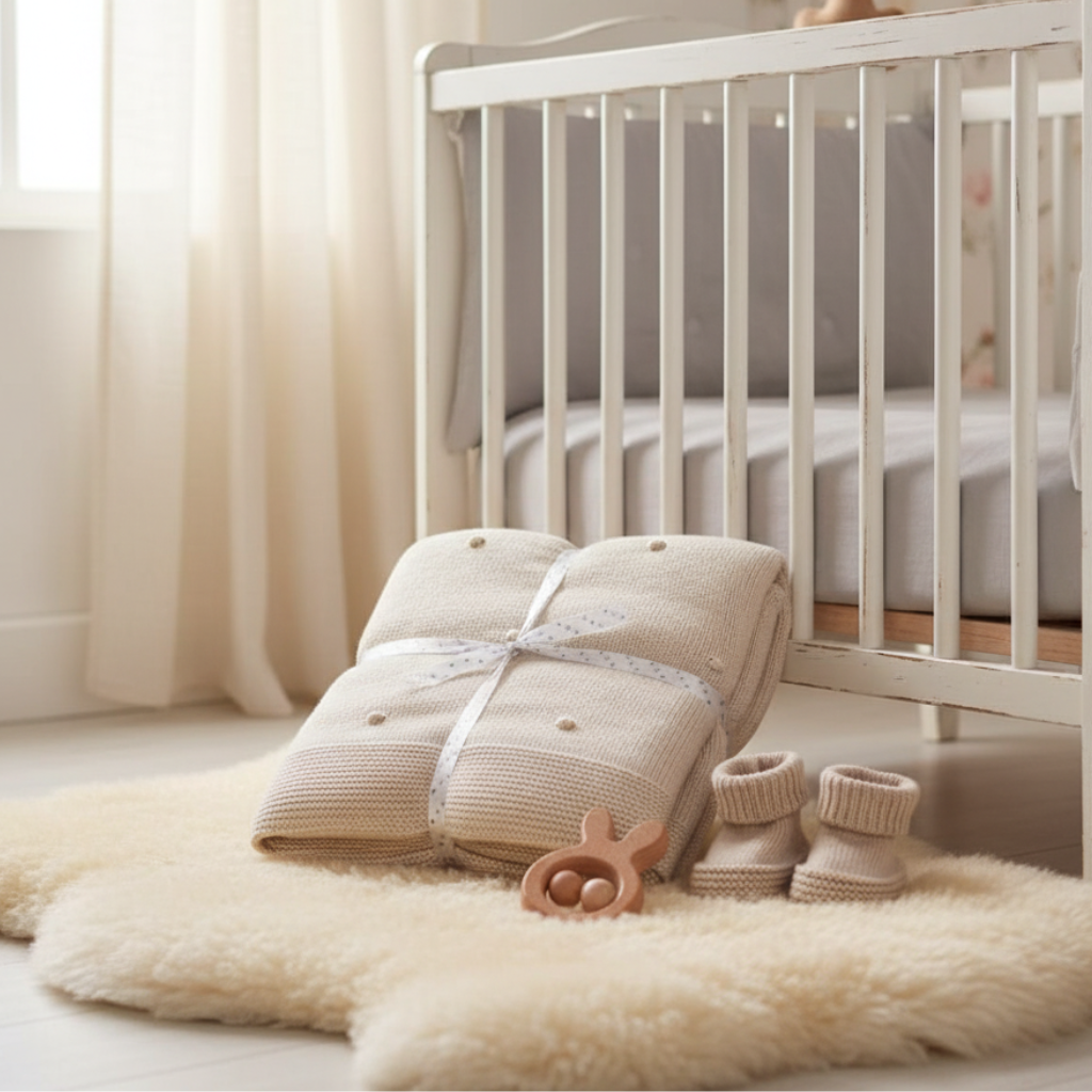 Manta Bebé Malha c/ Pompom - Image 7