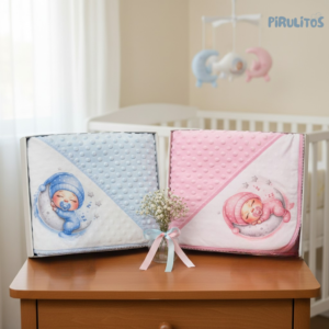 Manta Topitos Bebé Dorminhoco