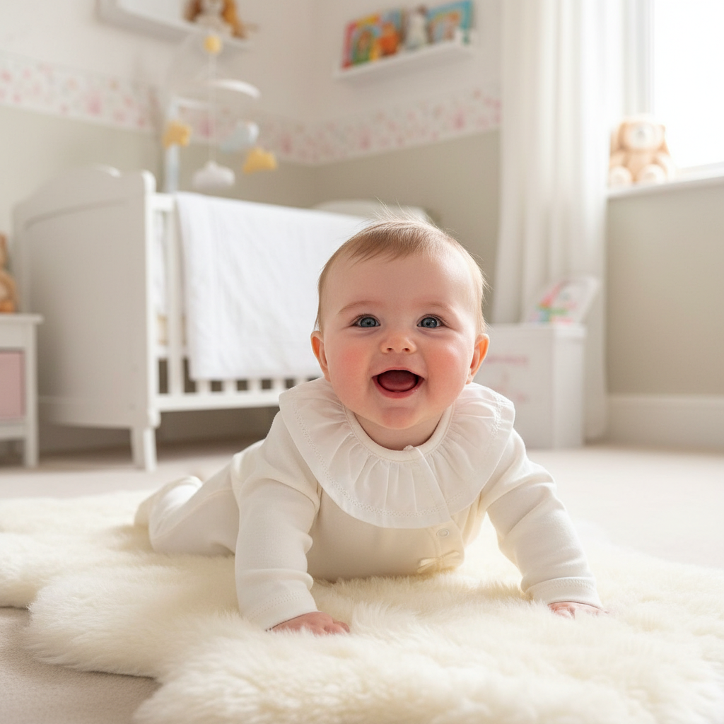 Babygrow em Algodão Gola Folho - Image 2