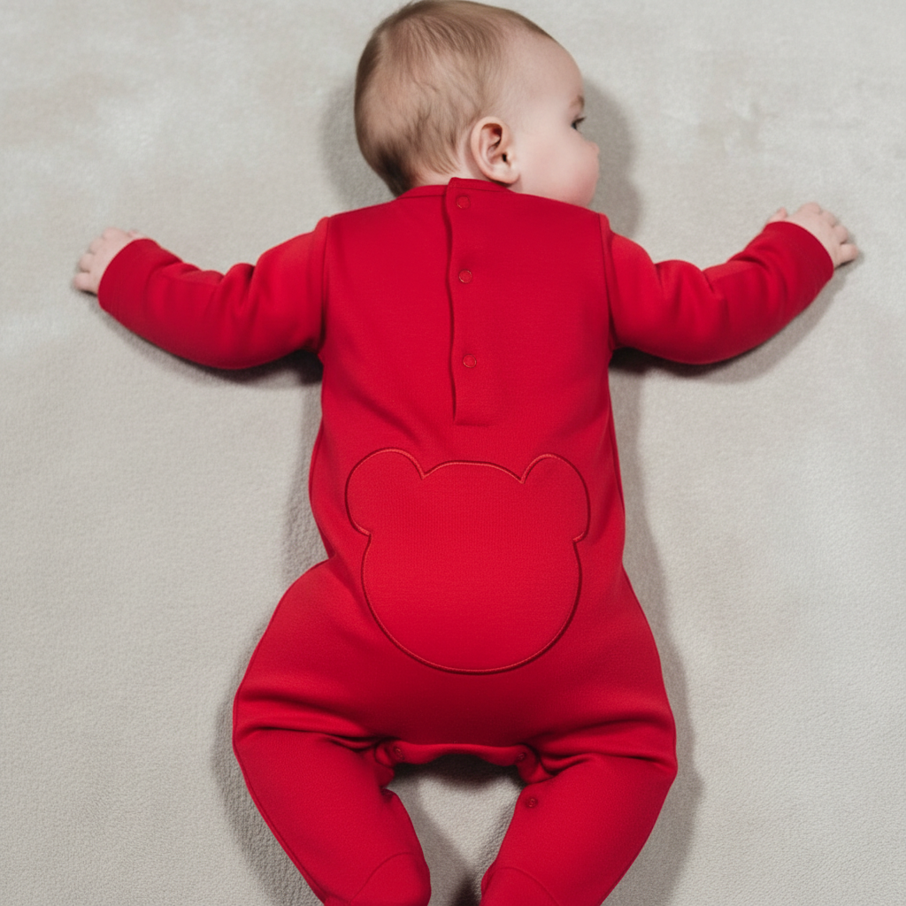 Babygrow em Algodão com Carda Bordado Disney - Image 2