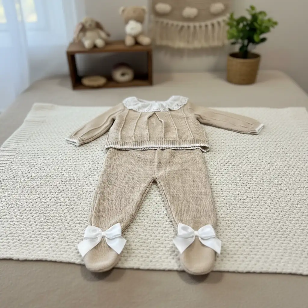 Conjunto Fato em Malha Algodão 2 Peças Folho - Image 5