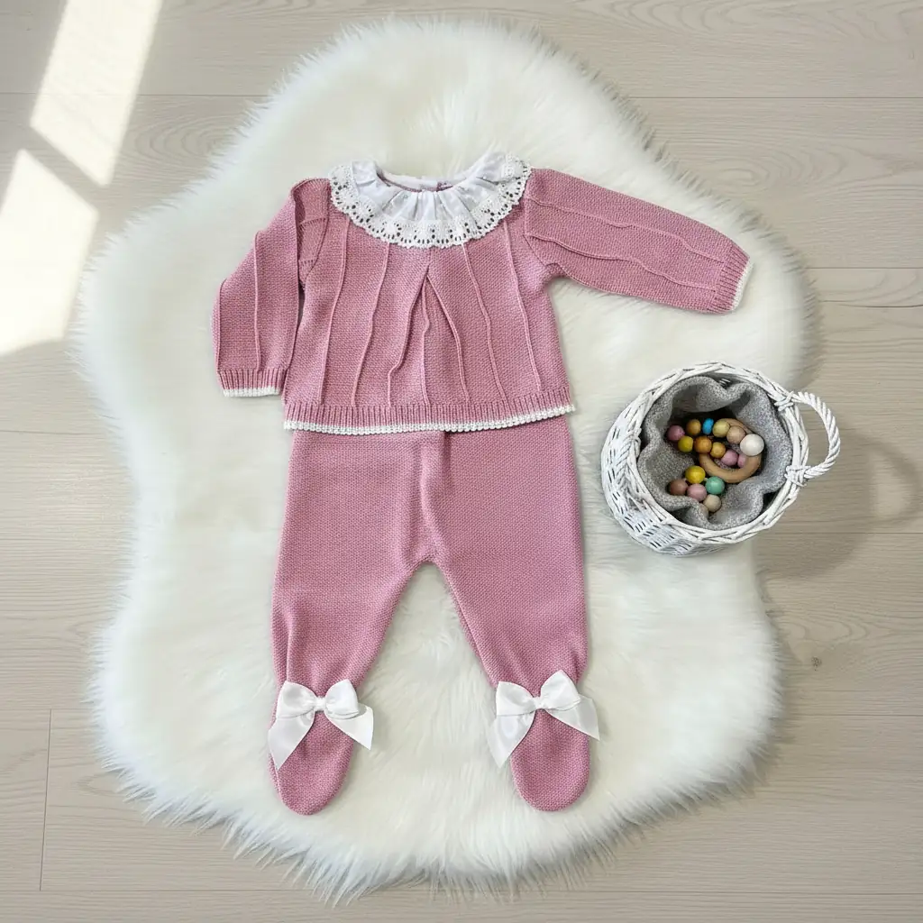 Conjunto Fato em Malha Algodão 2 Peças Folho - Image 3