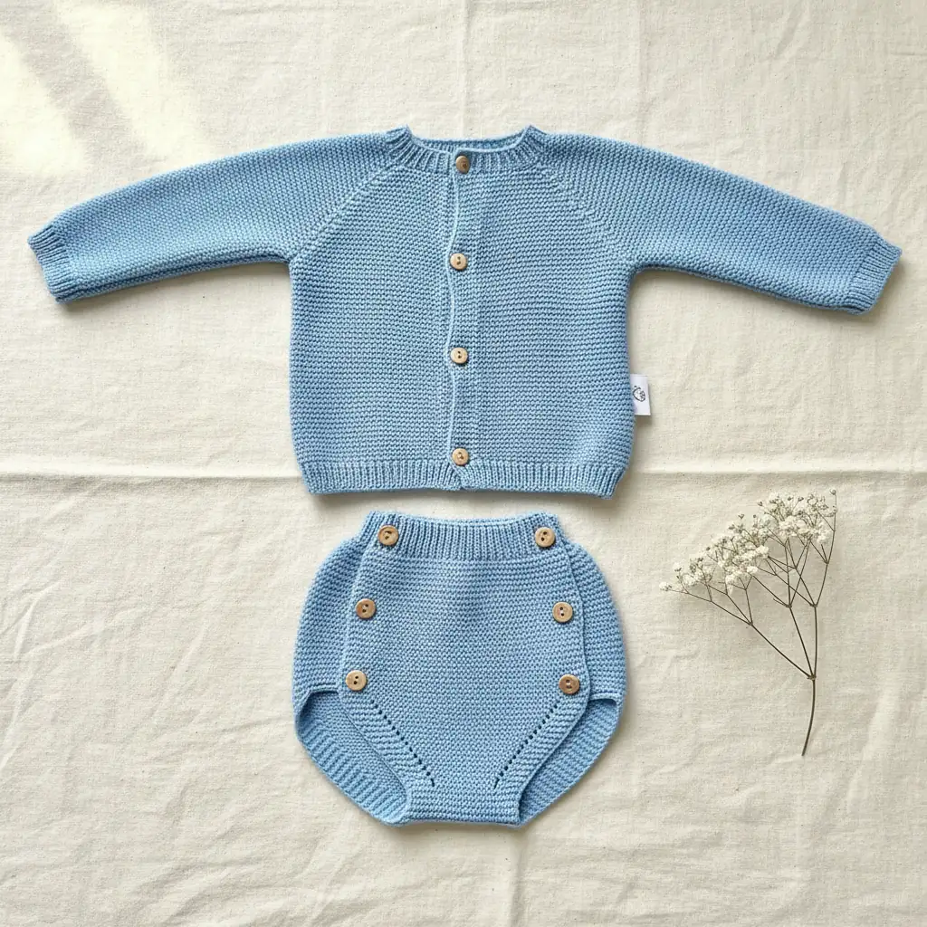 Conjunto Casaco e Tapa-Fralda - Image 4