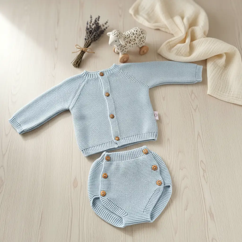 Conjunto Casaco e Tapa-Fralda - Image 5