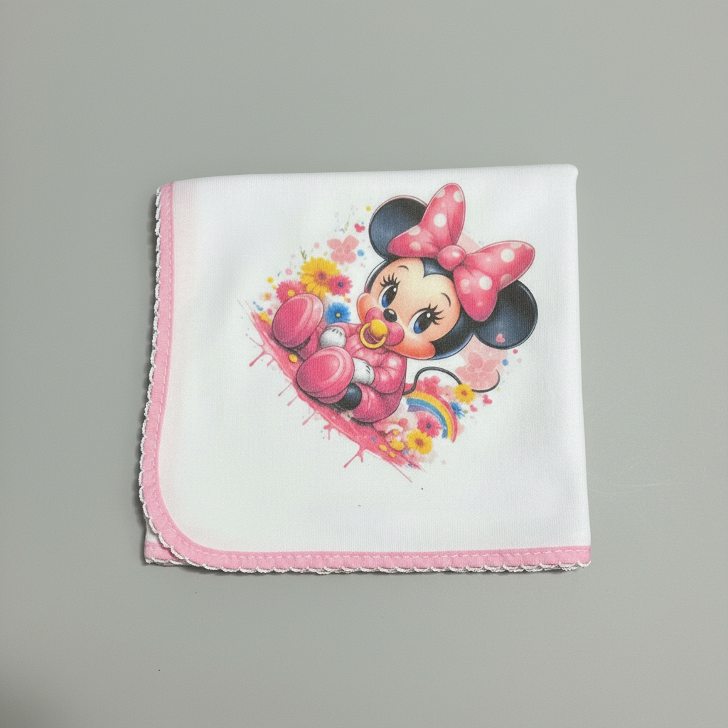 Fralda Disney Mickey e Minnie Colorido