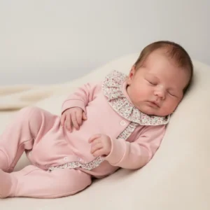 Babygrow em Algodão Flores