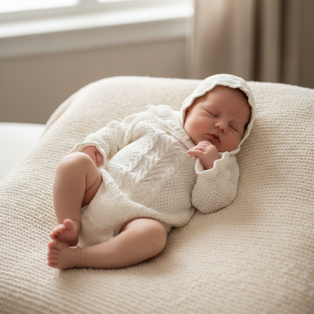 Fofo em Malha Com Gola e Touquinha em Algodão - Image 6