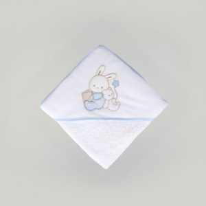 Toalha de Banho Bebé Histórias do Coelhinho
