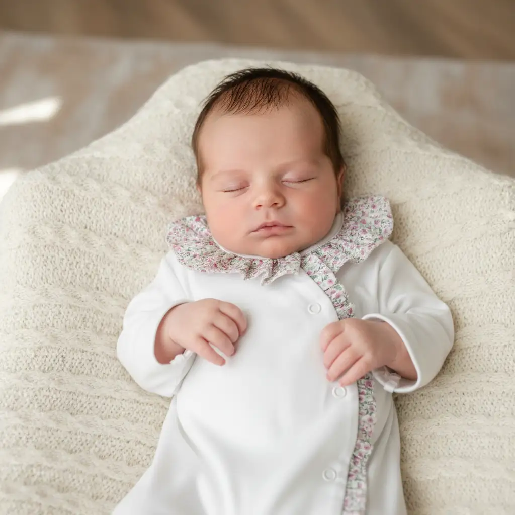Babygrow em Algodão Flores - Image 5