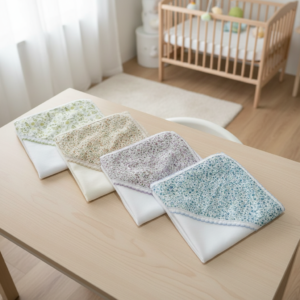 Fralda Bebé Estampado Flores