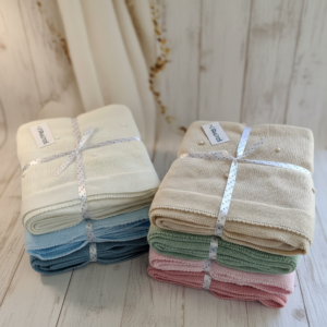 Manta Bebé Malha Algodão C/ Pompom