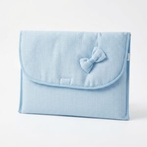 Bolsa Envelope Roupinha Bebé Tecido Waffle