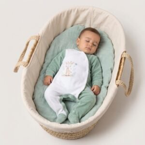 Babygrow em Veludo Girafa Bebé