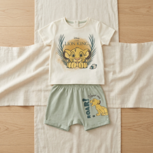 Pijama Menino Rei Leão