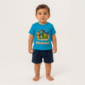 Conjunto T-shirt e Calção Dinossaur