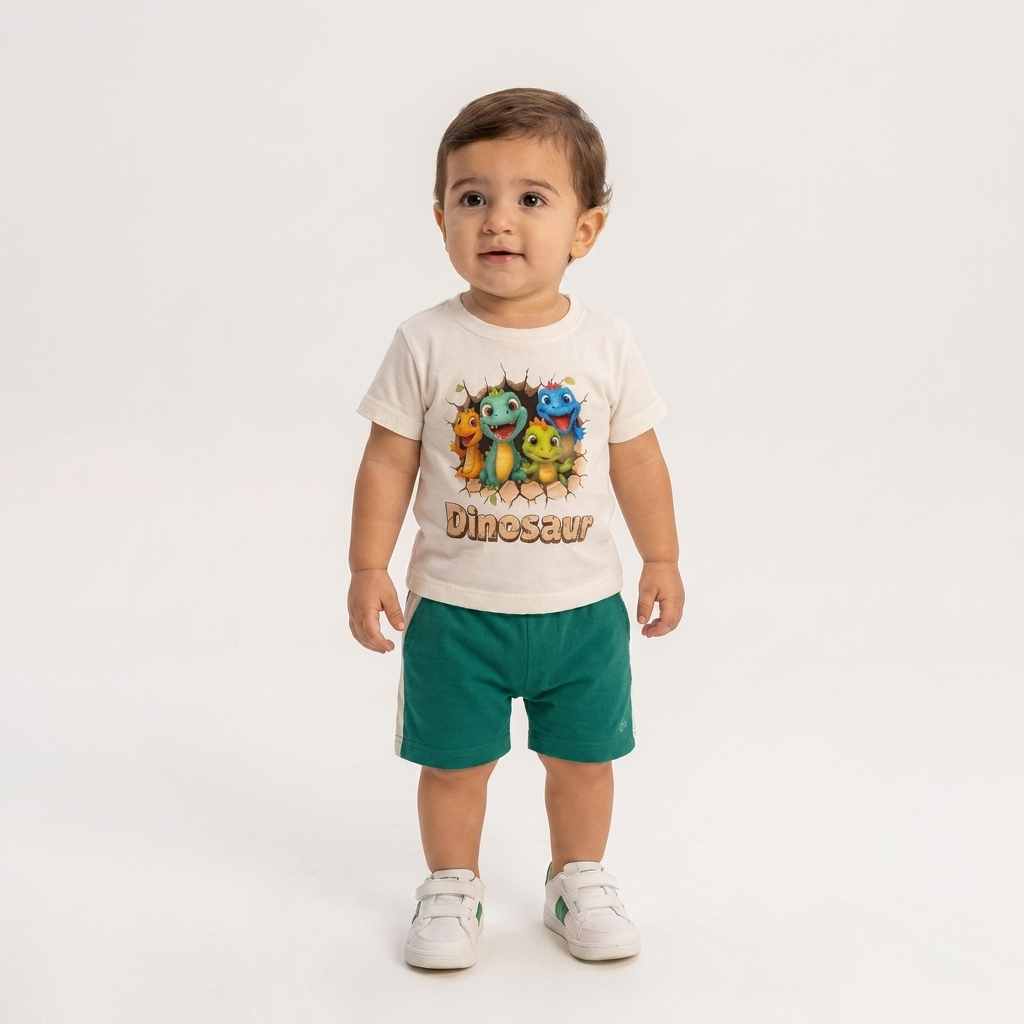 Conjunto T-shirt e Calção Dinossaur - Image 2