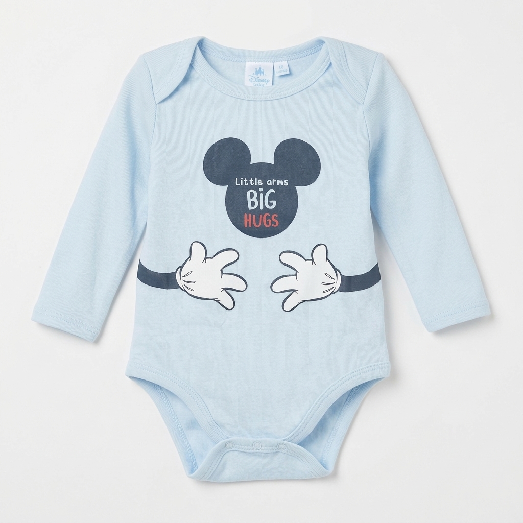 Body Bebé em Algodão Mickey - Image 2
