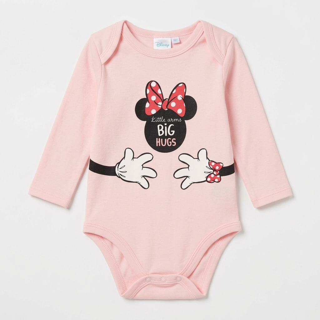 Body Bebé em Algodão Minnie - Image 2